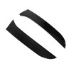 1 Pair Left Right Gloss Black Rear Window Side Spoiler
