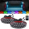 GOOACC RGB Truck Bed Light Strip 2PCS 60" 180 LEDs