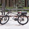 Bike Rack Rear Carrier Bag Trunk Bag PU Leather Waterproof