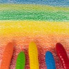 12 Colors Peanut Crayon Chalks for Kids Graffiti Painting Crayon