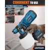 LDHTHOPI Cordless Paint Sprayer, 1200ml Paint Sprayer Gun Battery Powered,