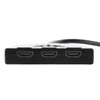 2Pcs HDMI Splitter 3 Port 4Kx2K MultiFunctional Hub Box Switcher