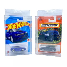 CASEFORCE CF Case Protectors For Hot Wheels / Matchbox Die Cast Cars - Built in Hanger - 25 QTY PACK