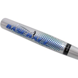 normani Aluminium Baseball Bat with Non-Slip Grip Spotter Leisure Athletes 18 Inches/26 Inches/32 Inches/34 Inches/42 Inches, Blue, Size 34 Inches