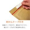 Compos Nekoposu Thin Bubble Mailers, B5, Brown (Set of 25)