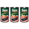 Ducal Refried Beans, Black, 15 Oz (3 pack) Frijoles Volteados - Molidos