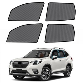 Car Window Shades for Forester 2019-2024, 4 Pack Mesh Side Window