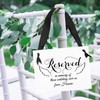 Stunning Wedding Reserved Seating & Memorial Signs – Beautifully Designed