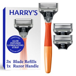 Harry's Harry's Maquinillas de afeitar para hombre - Las maquinillas de afeitar para hombre incluyen una maquinilla de afeitar para hombre y 3 recambios de cuchillas de afeitar