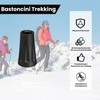 Esshogo Pack of 6 Rubber Buffer Trekking Poles, Pole Tip,