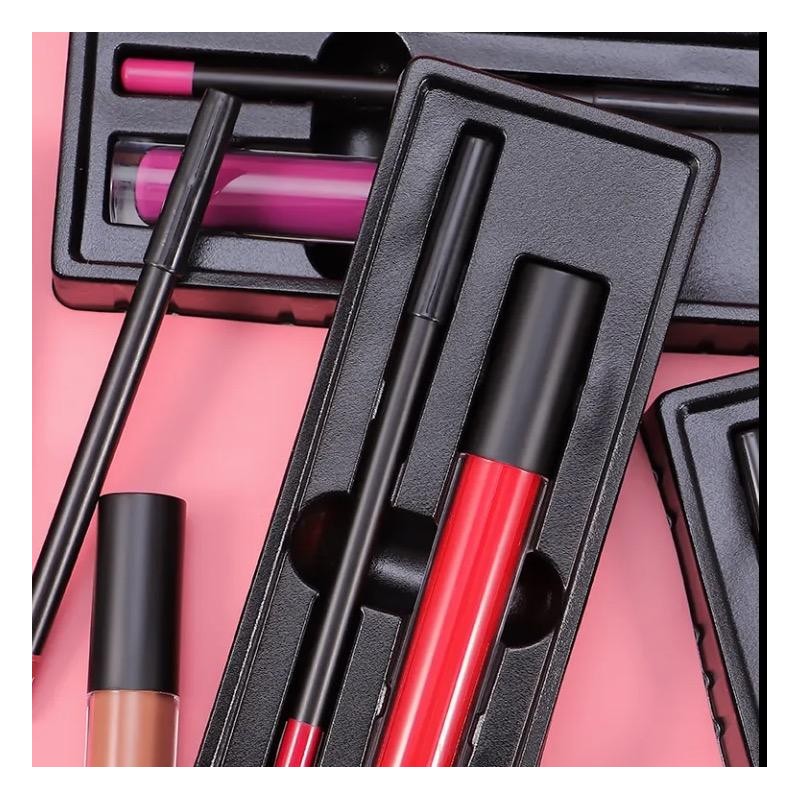 LivFab Waterproof Matte Lip Liner and Lip Lipstick - Color: