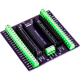 risingsaplings for PICO Breakout Board 2.54mm Male Female Pin Header 3.81mm Terminal for Raspberry Pi Pico (Plus 3 Type Output 1pcs)