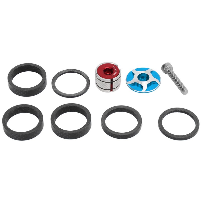 CANSUCC Bicycle Headset Spacer Set with Stem Top Cap and