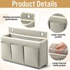 Lyksgir 2 Pcs Wall Hanging Organizer Bag, Oxford Cloth Hanging