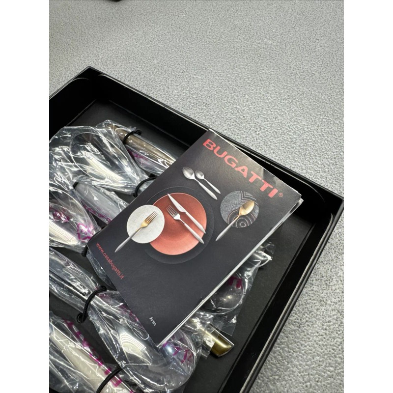 Bugatti 6-pack Bugatti Le Posate The Flatware Serving Spoon