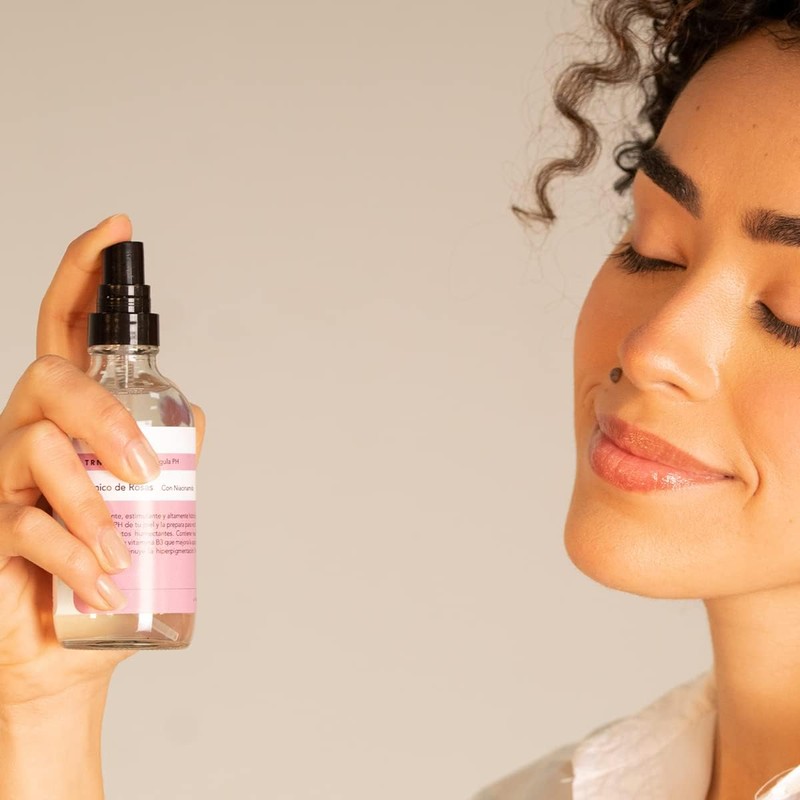 LilaLavanda – TRN Tónico Facial Agua de Rosas con Niacinamida
