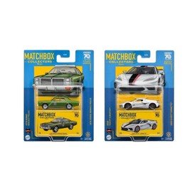 Matchbox 2023 Collectors Series Set of 4 Diecast Vehicles from Wave T GBJ48-965T Release Bundle