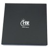 I-be, 446603/black/si/45 black spinel necklace, jet black, diameter 3 mm,