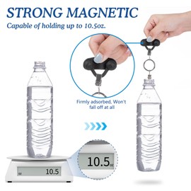 2 Pcs Magnetic Eyeglass Holder for Shirt, Magnetic Eye Glass Holder with Clip, Strong Magnetic Name Badge Holder, Stylish Glasses Accessories for Women, Gifts for Mom and Dad