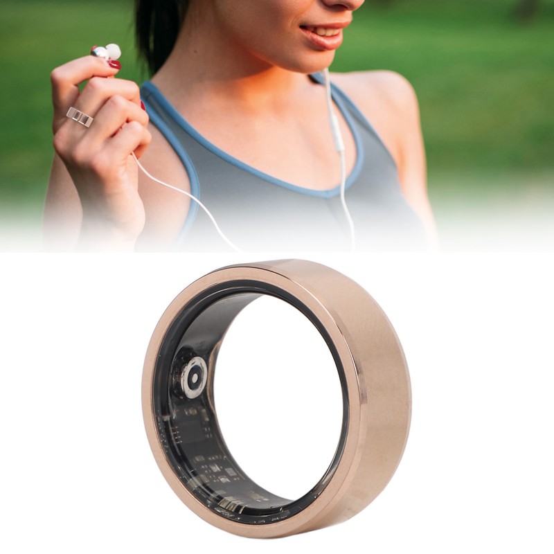 Smart Ring Health Tracker Sleep Monitoring Step Counting IP68 Waterproof