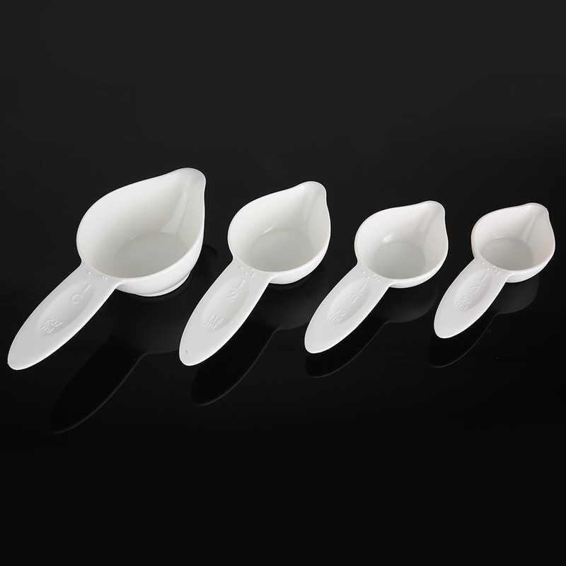 4Pcs/Set Portable Braille Measuring Spoon Cup Kitchen Cooking Baking Tool