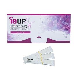 Plastenup α Amino Acids, HMB Calcium, Middle School Students, High School Students, Amino Acids, Blend of 18 Types of Alpha--GPC Spiririna, Grape Flavor, Made in Japan, 30 Day Supply