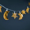 Lights4fun Filigree Moon & Star String Lights Ramadan Home Decor