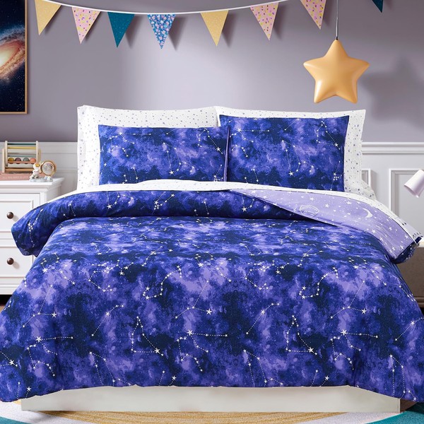 Wink Deer Twin Comforter Set - 5 Pieces Girls Boys