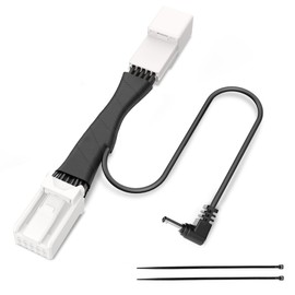 TQXHLBFU Radar Detector Power Adapter DC3.5 Plug (10P Type E) for Select Mazda Vehicles.Compatible with Mazda 2017+ CX5, CX9 and More,with Frameless Mirror,Clean and Easy to Install