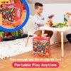 PREXTEX 150-Piece Building Blocks Set for Kids - 5-Color Building