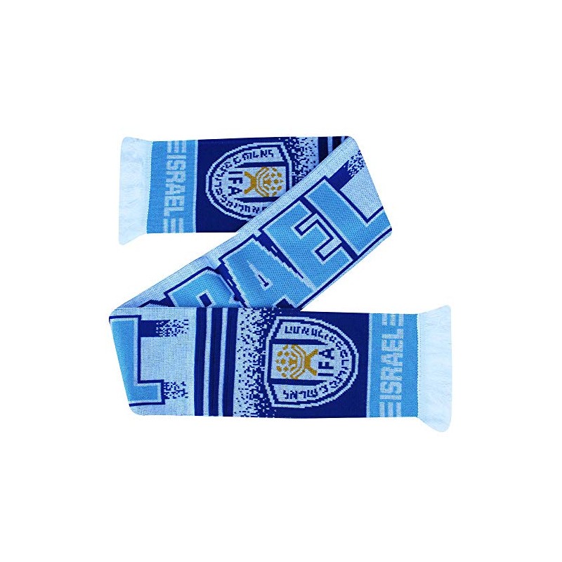 Israel International Football Supporters Scarf (100% Acrylic)