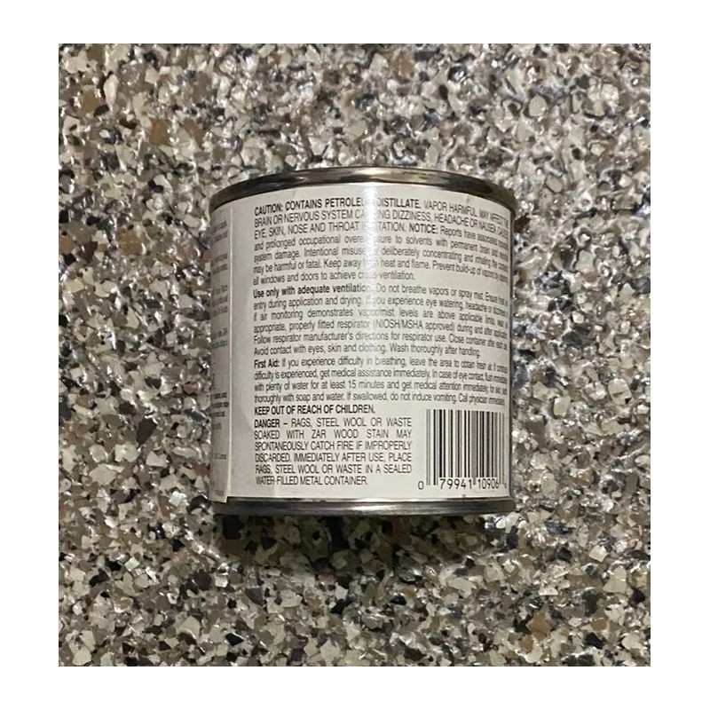 Zar Interior Stain,109 Colonial Pine, United Gilsonite Lab 1/2 pint