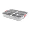 AMBITION Muffin Pan with Lid Licorice Baking Mould for 12