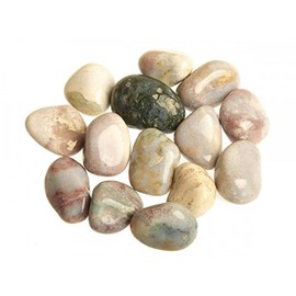 Sacred Essence Fancy Jasper 3cm Tumblestone Healing Crystal - Tranquility, Focus & Healing