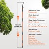 VEVOR Manual Pole Saw, 7.3-27 ft Extendable Tree Pruner, Sharp
