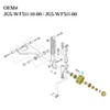 10L0L Golf Cart Front Wheel Hub Assembly for Yamaha G2