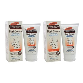 Palmer's Cocoa Butter Formula Bust Cream With Vitamin E, 4.4-Ounce Tubes Paquete de 2
