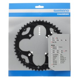 Shimano FC-M361-S FC-M361-L Y1KN98060 Repair Parts Chain Ring with Spikes (Black)