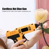 100W Hot Melt Glue Gun Fast Heating Battery Powered Cordless