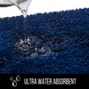 SFLXO 100cm x 60cm Non Slip Bath Mat Machine Washable