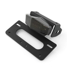 Xitomer Fender Eliminator Fit for DRZ400S DRZ400SM 2005- 2019 2020 2021/ DRZ400E 2008-2021 Tail Tidy, with LED Tail light/License Plate Light (Smoke Tail Light)