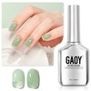 GAOY Jelly Gel Nail Polish, 16ml Sheer Green Translucent Soak