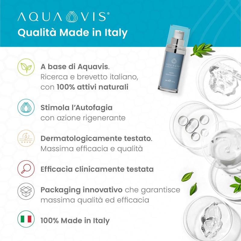 Aquavis Lifting Serum: Anti-wrinkle, moisturising and elastic with Viper and