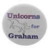 A&T Designs Unicorns for Graham 2.25" Keychain President Campaign Election