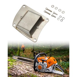 Foruly for MS500i Performance Muffler - 304 Stainless Steel Bolt-On Upgrade for MS 500i Chainsaw - Increases Power & Reduces Heat