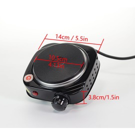 Electric Hot Plate for Candle Making, Countertop Iron Burner, Easy to Clean, Non-Stick Surface, Temperature Controls - Ideal for Melting Wax, Soap, Chocolate, Candy, and DIY Crafts