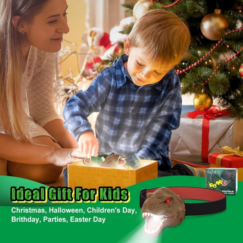 Nitigo Dinosaur Featlamp Para Niños Flights Led Led Para El