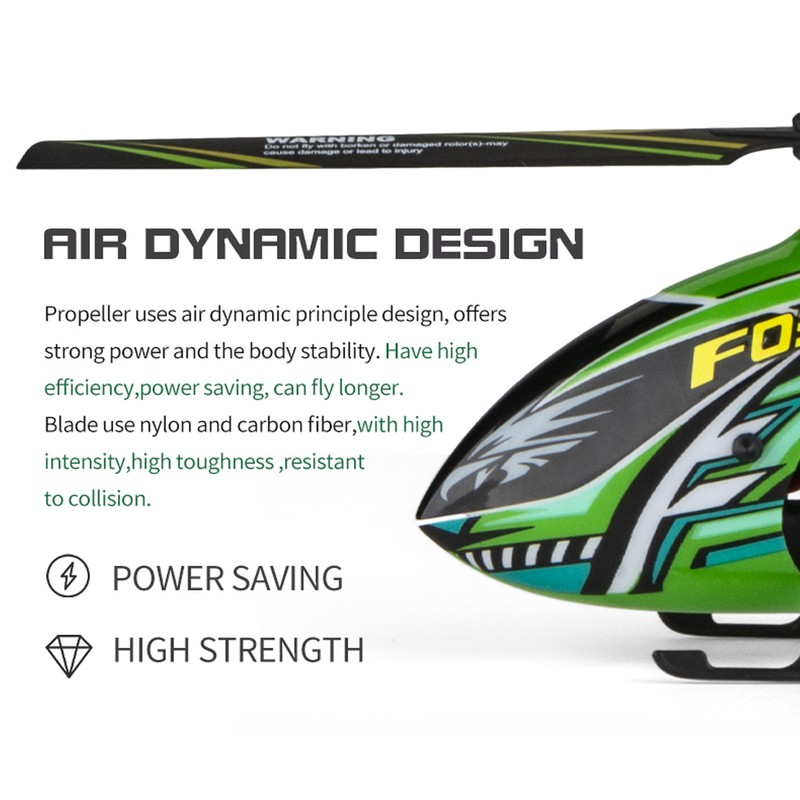 YU XIANG F03 RC Helicopter 4CH Flybarless One Key Take