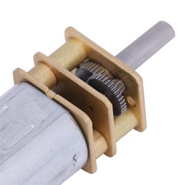 N20 DC 6V 150RPM DC Gear Motor, Speed Reduction Gear, Micro Speed Reduction Motor Mini Gear Box Motor with Metal Gearbox for RC Car Robot Model DIY Engine