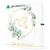 20 Napkins Golden Dove Around Eucalyptus White | Wedding |